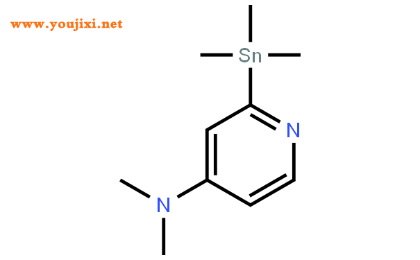 N,N-二甲基-2-三甲基锡-4-氨基吡啶结构式图片|689282-82-4结构式图片