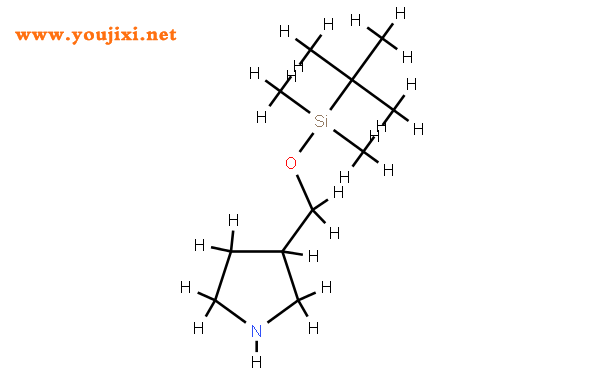 3-(叔丁基-二甲基-锡氧基甲基)-吡咯烷结构式图片|328956-39-4结构式图片