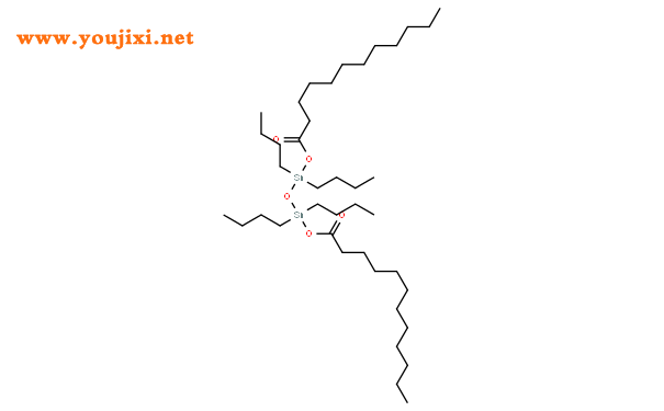 1,3-二月桂酰氧-1,1,3,3-四丁基二锡氧结构式图片|3669-02-1结构式图片