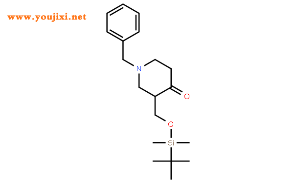 N-苄基-3-(叔丁基二甲基锡氧基甲基)-4-哌啶酮结构式图片|325486-37-1结构式图片