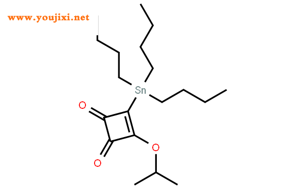 3-异丙氧基-4-(三正丁基锡)-3-环丁烯-1,2-二酮,97结构式图片|129034-70-4结构式图片