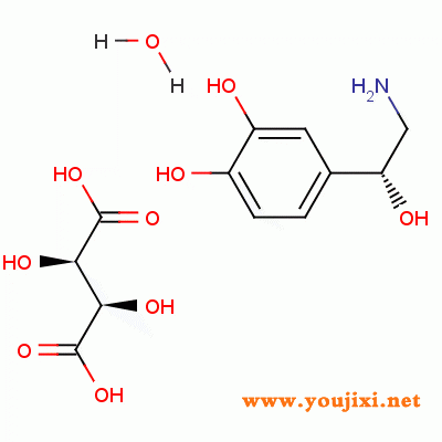 108341-18-0;69815-49-2 (R)-  (-)-去甲肾上腺素 L-酒石酸氢盐一水合物