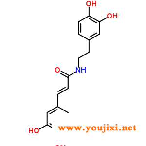 103188-49-4 (2E)-3-(3,4  -二羟基苯基)-N-[2-(3,4-二羟基苯基)乙基]丙-2-烯酰胺