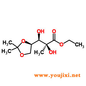 93635-76-8 乙基(2S,3R)-3-[  (4R)-2,2-dimethyl-1,3-dioxolan-4-yl]-2,3-dihydroxy-2-methyl-propanoate