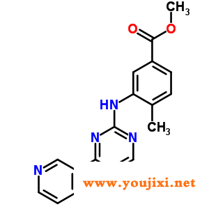 917392-54-2甲基4-甲基-3-[[4  -(3-吡啶基)嘧啶-2-基]氨基]苯甲酸酯