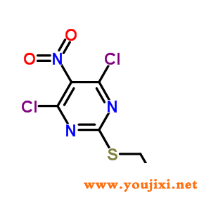 145783-14-8 4,6-dichloro-5-nitro-  2-(丙基硫烷基)嘧啶