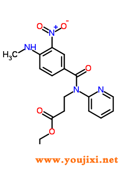 429659-01-8 N-[4-(甲氨基)-3  -硝基苯甲酰基]-N-2-吡啶基-丙氨酸乙酯