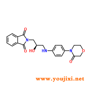 446292-07-5 2-[(2R)-2-羟基 -3-{[4-(3-oxomorpholin-4-yl)phenyl]amino}propyl]-1H-isoindole-1,3(2H)-dione